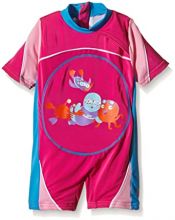 Zoggs SwimFree Float Suit Pink 1 - 2 years